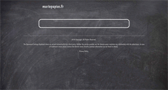 Desktop Screenshot of mariepapier.fr